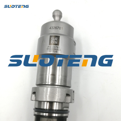 Motor QSk45 QSK60 Ortak Yakıt Enjektörü 4326781
