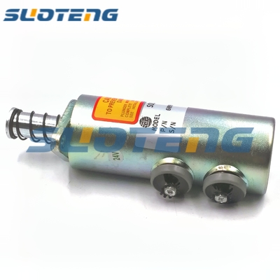 225D Ekskavatör Parçaları İçin 6N-9987 6N9987 Yakıt Kapatma Solenoidi