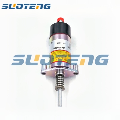 155-4653 1554653 E330B Ekskavatör İçin Yakıt Kapatma Solenoidi