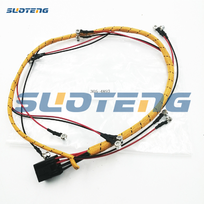 305-4893 3054893 E320D Kazı makinesi C6.4 Motoru için Enjektor Kablo Harness