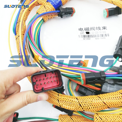 525-2620 E320GC ekskavatörü için kablo kullanımı