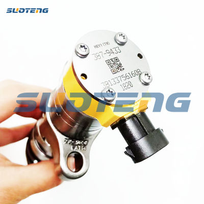 Çelik parça numarası 387-9433 C9 motor parçaları için Common Rail yakıt enjektörü