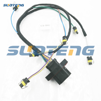 419-0841 330C 330D Ekskavatör Parçaları için Kablo Harness