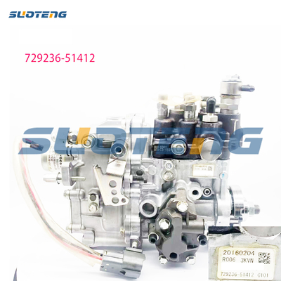 729236-51412 Yakıt Enjeksiyon Pompası Motor X3 Parçaları için Dizel Pompa