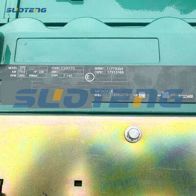 D7E Ekskavatör için dizel motor montajı EC210 EC290