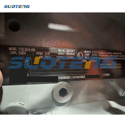 TCD2015V08 TCD2015 V08 2100RPM Makine Dizel Tam Motor Montajı