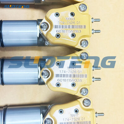 174-7526 1747526 Yakıt Enjeksiyonu 3408 motor parçaları için Common Rail Enjeksiyonu