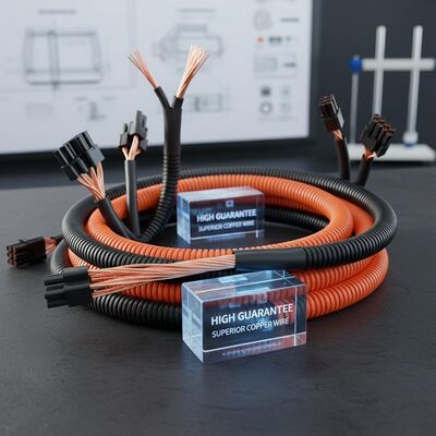Yüksek Garanti Ekskavatör Kablo Harness Üstün Bakır Tel ve PVC Izolasyonu Kullanarak Güvenlik ve Dayanıklılığı Sağlıyor