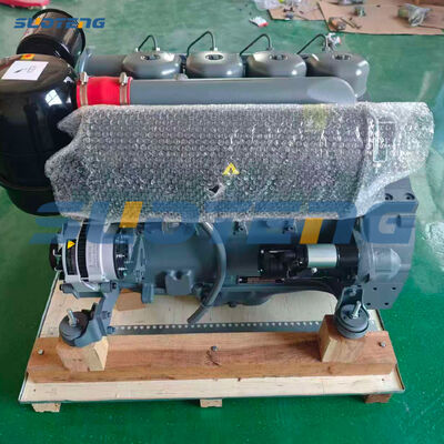 Excavator F4L912 4 Cylinder Diesel Engine 46 kW 2300 Rpm Construction Machinery Part