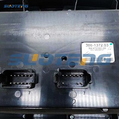 386-1372 12K /160K /140K Motor Grader İnşaat Makineleri Parçası için Monitor Ekran Paneli 3861372