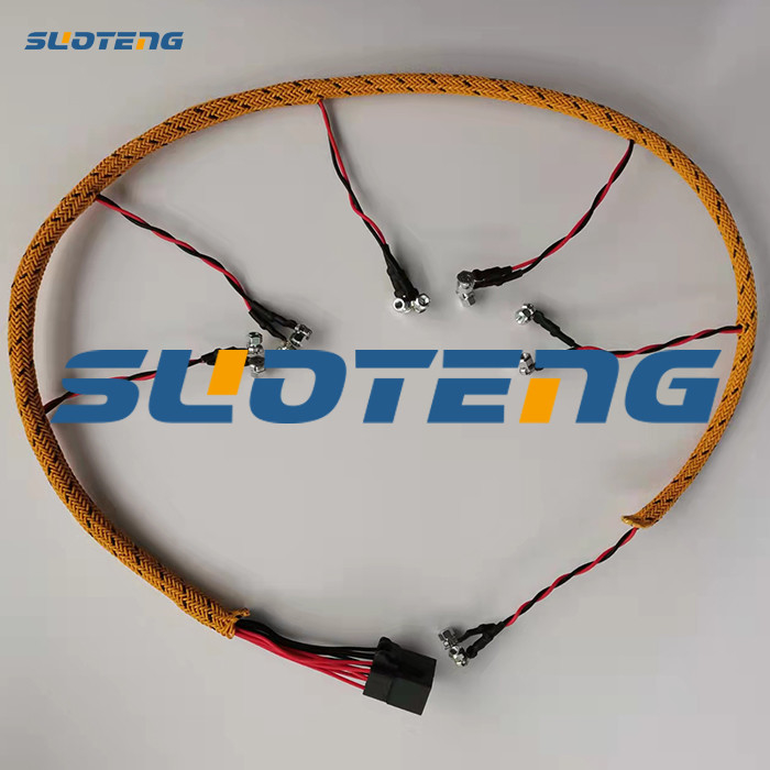 E320D Ekskavatör için 305-4893 Yakıt Enjektör Kablo Demeti C6.4 Motor