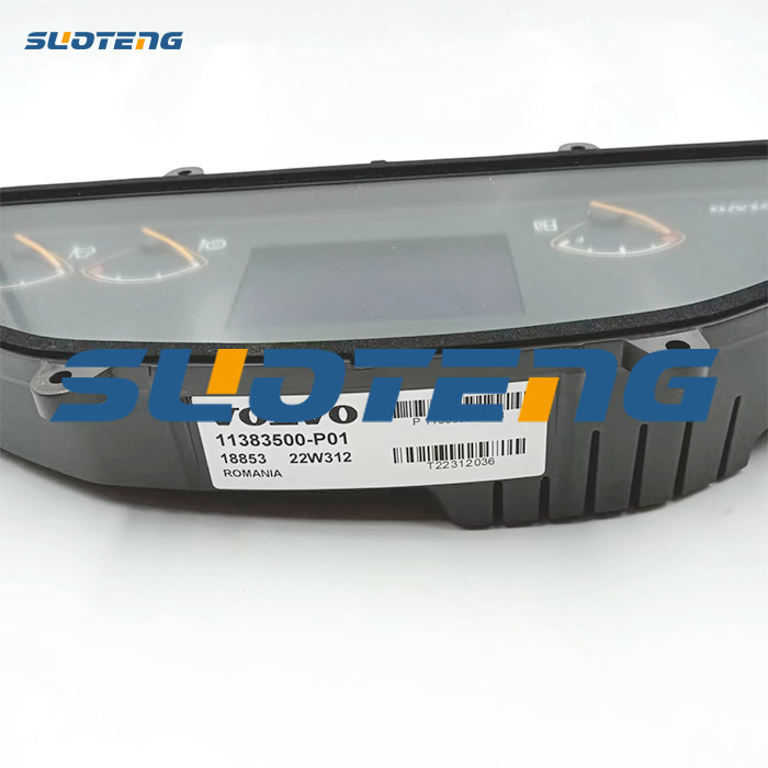 L50F L60F Ekskavatör için 11383500 Ekskavatör Monitör Kontrol Ekran Paneli