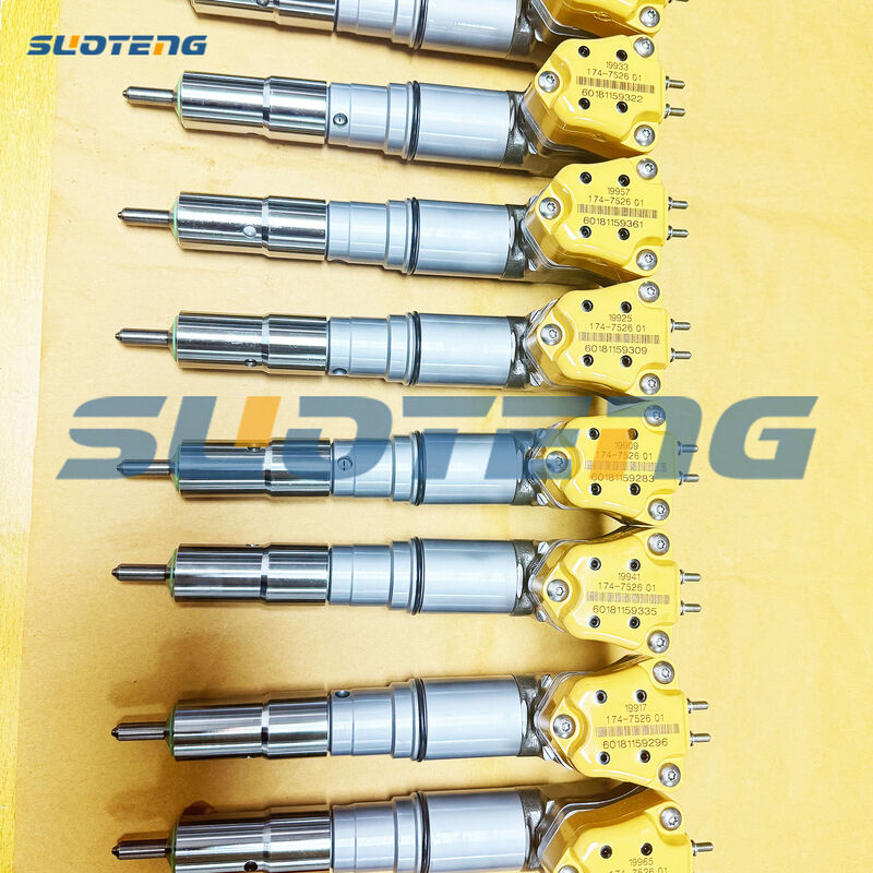 174-7526 1747526 Yakıt Enjeksiyonu 3408 motor parçaları için Common Rail Enjeksiyonu